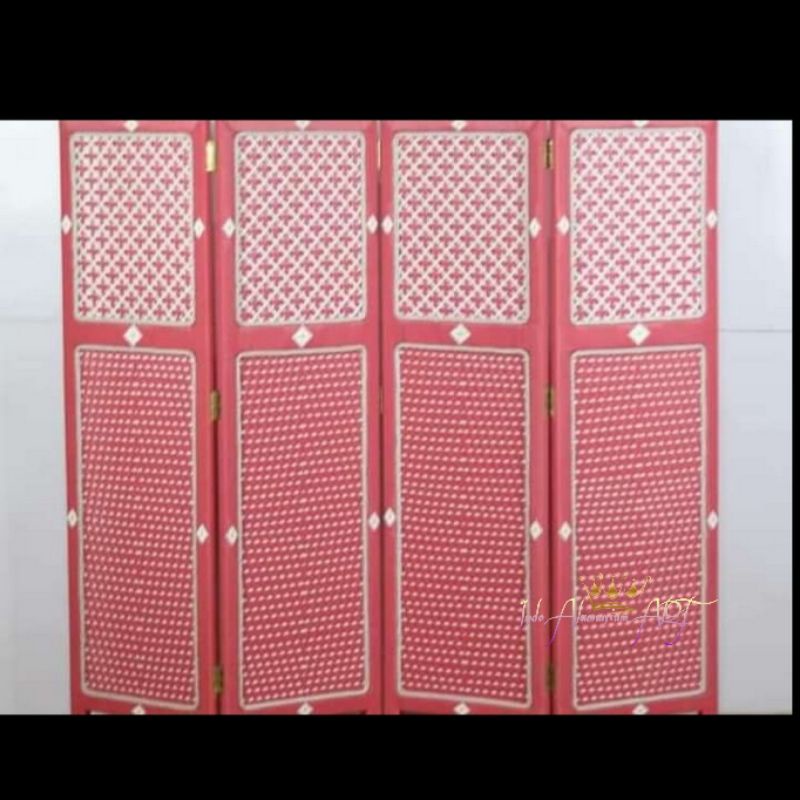 Pembatas Ruangan / Sketsel Pintu 4 Bahan Rotan Sintetis