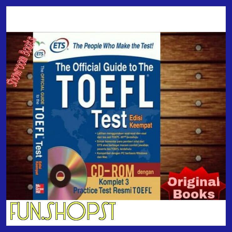 ETS THE OFFICIAL GUIDE TO THE TOEFL TEST EDISI KEEMPAT + CD