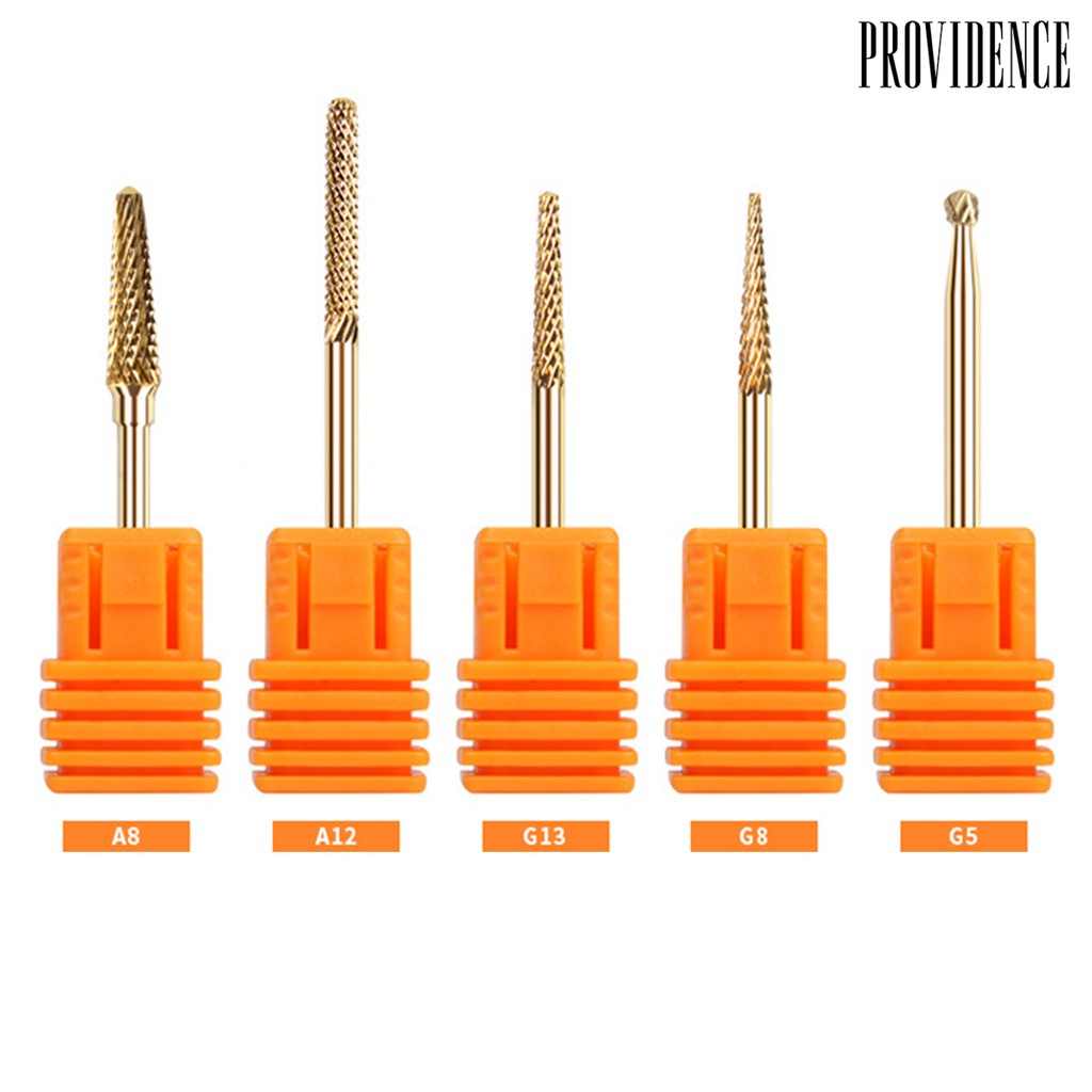 Mata Bor Pengikir Kuku Bahan Tungsten Steel Untuk Manicure / Pedicure