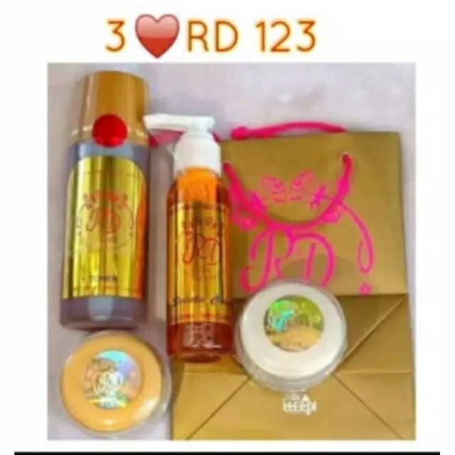 Cream RD 123/ RD gold 123 (30 gr)/rde'glow skincare/red premium