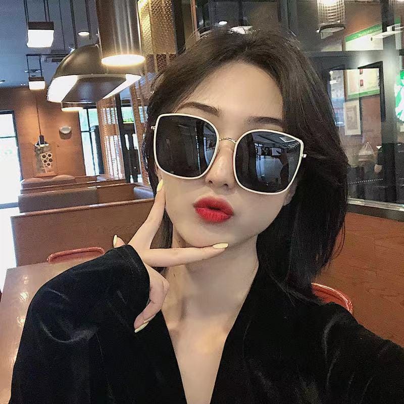 (COD) Kacamata Kotak Sunglasses Kacamata Hitam Korean Style  MALL SHOPPING