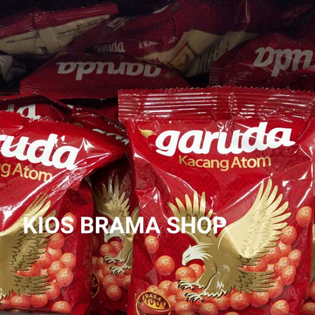 Garuda Kacang Atom Pedas 100 gr, 230gr / Garuda Rosta Panggang Pedas 70g