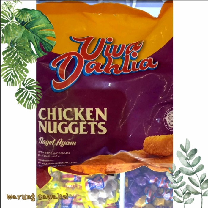 

Viva Dahlia Chicken Nugget 500gr