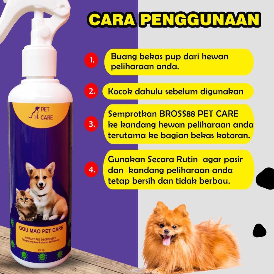 Best Price Penghilang Bau Pesing Kucing Anjing Hewan Peliharaan GOU MOU Limited Edition