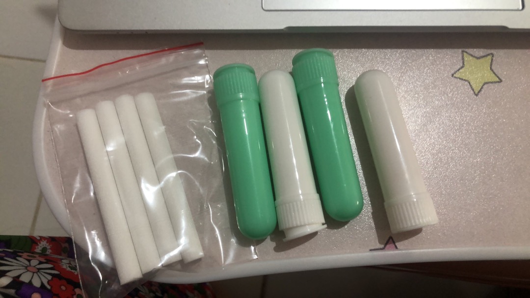 Inhaler Kosong Diy Essential Oil - Empty Nasal Inhaler Termurah Inhaller Oil Minyak Eucaplyptus