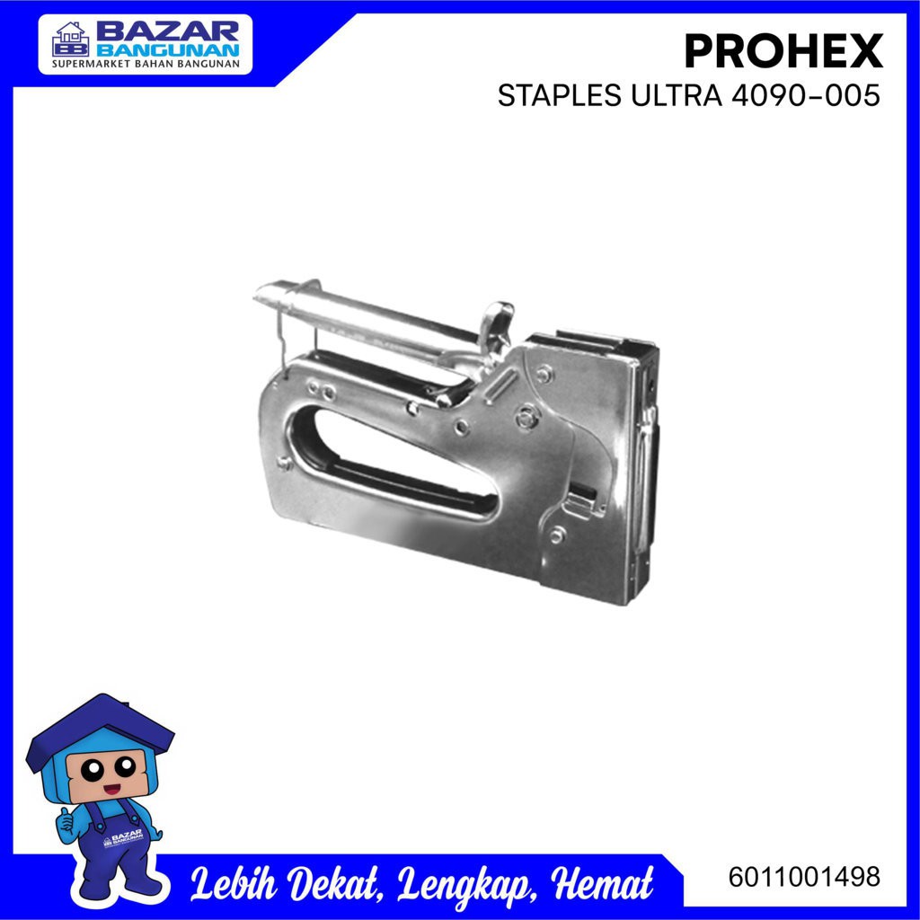 

Prohex - Staple Gun Tacker / Staples / Stapler / Steples Tembak 4090 005