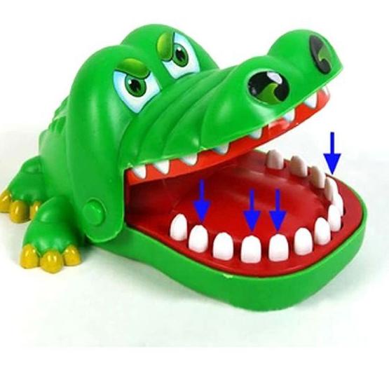 ➾ Mainan Anak Croile Dentist Gigit Buaya, Dentist Gigit Singa dan Dentist Gigit Hiu ☃