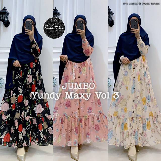 Gamis Terbaru Termurah/OOTD Gamis Modern/Gamis Motif Bunga/ OOTD Style Hijab/ Hijab Style