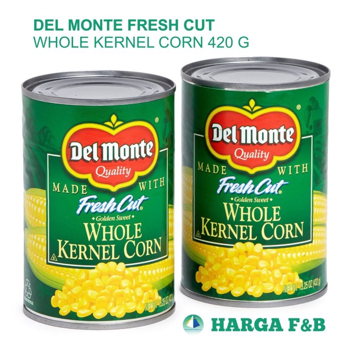 

f0fjhubfe00 Del Monte Fresh Cut Whole Kernel Corn 432Gr ( Jagung Kaleng Utuh ) DsGk