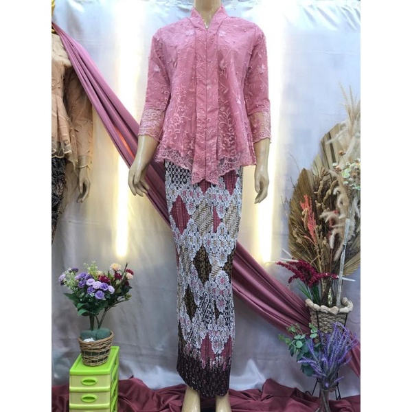 SET KEBAYA FLOY/SET KEBAYA TULLE MUTIARA/KEBAYA MODERN/KEBAYA PESTA