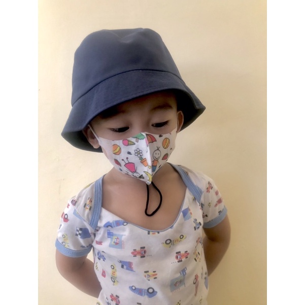 TOPI BUCKET ANAK PENUTUP KEPALA BALITA BUCLET HAT