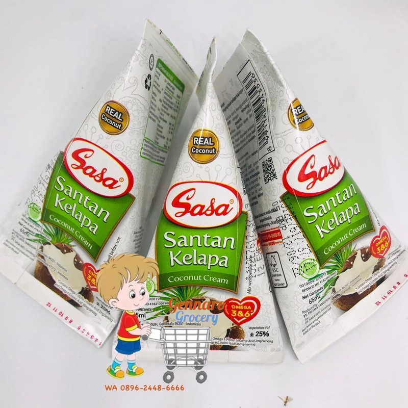 

Sasa Santan Cair 65ml