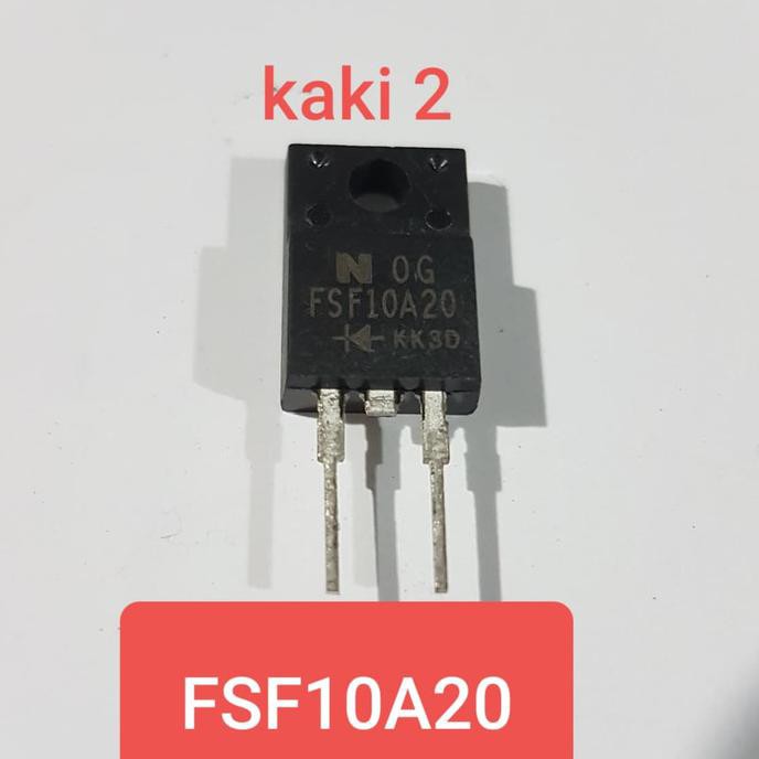 Dioda Rectifier Fsf10A20 Tr Trasistor Ultrafast Schottky Fsf 10A20