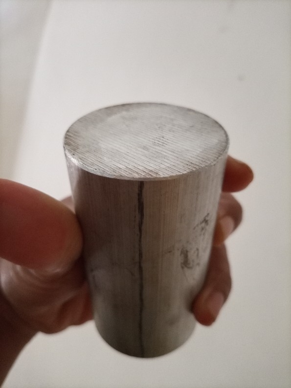 As Aluminium Dia. 2 1/4 Inch ( 57.15 Mm ) Alumunium Round Bar Assental T6061 Type 6061 Bukan Dural