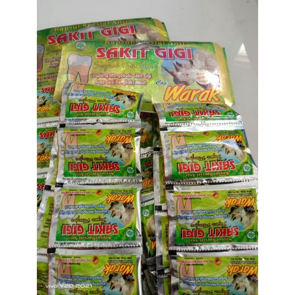 obat sakit gigi warak