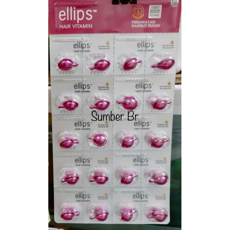 Ellips vitamin rambut sachet / ellips hair vitamin