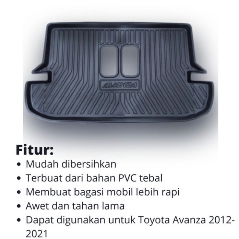 Karpet Mobil Avanza Karpet Bagasi Mobil All New AVANZA 2012 2021