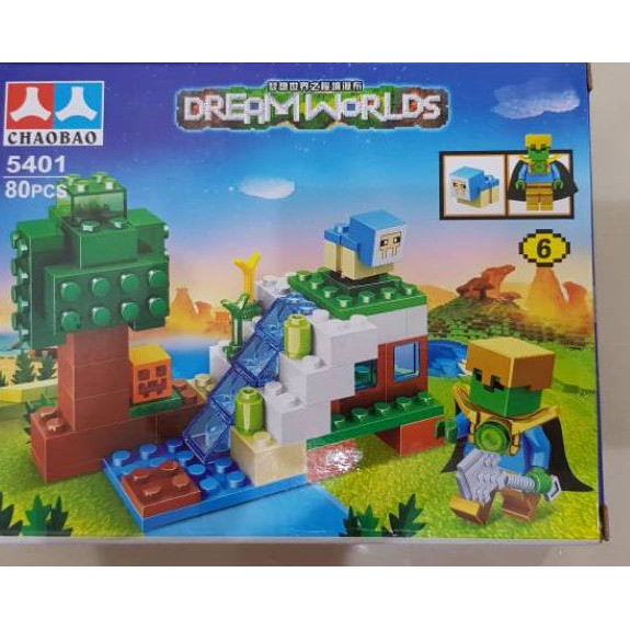 ❤AFG859(=) Lego Minecraft  Minicraft Mine Craft My World Murah ☣