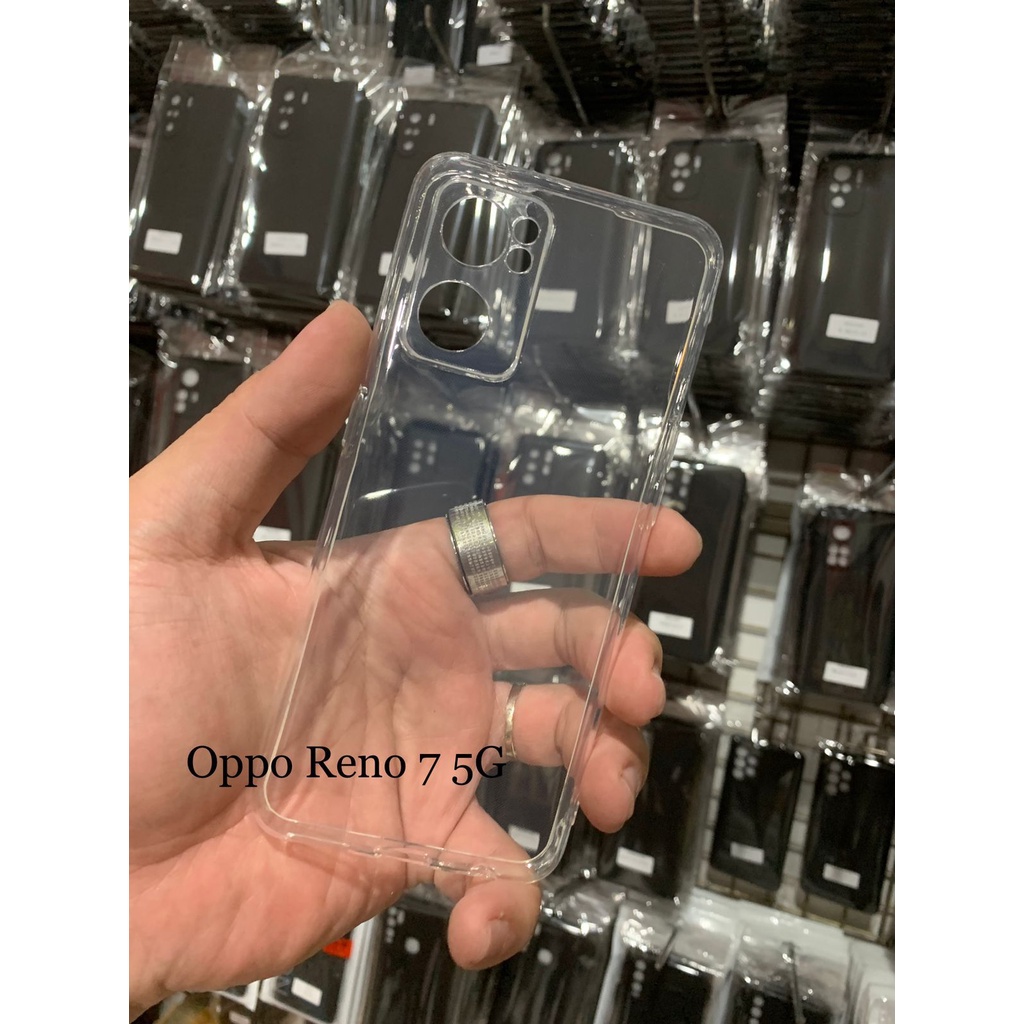 C/C- SARUNG HP CASING SOFTCASE OPPO RENO 8 5G /RENO 8 PRO / RENO 7 4G /RENO 7 5G/RENO 7Z /RENO 5F/RENO 6 4G  softcase Bening Transparan Ultra clear Silikon Cover Silikon Protect kamera