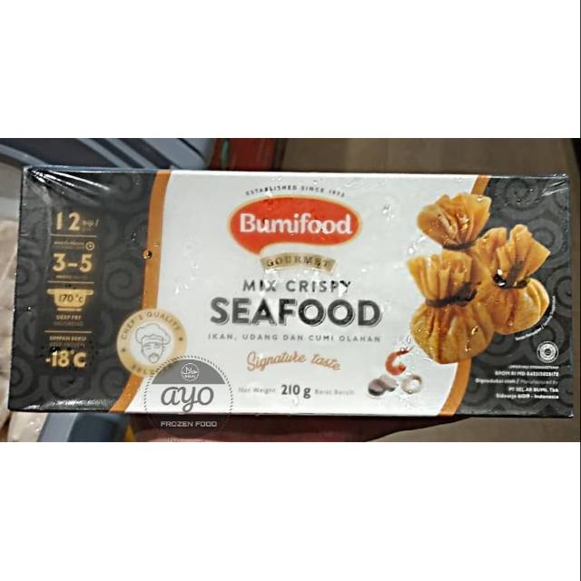 

Mix crispy seafood