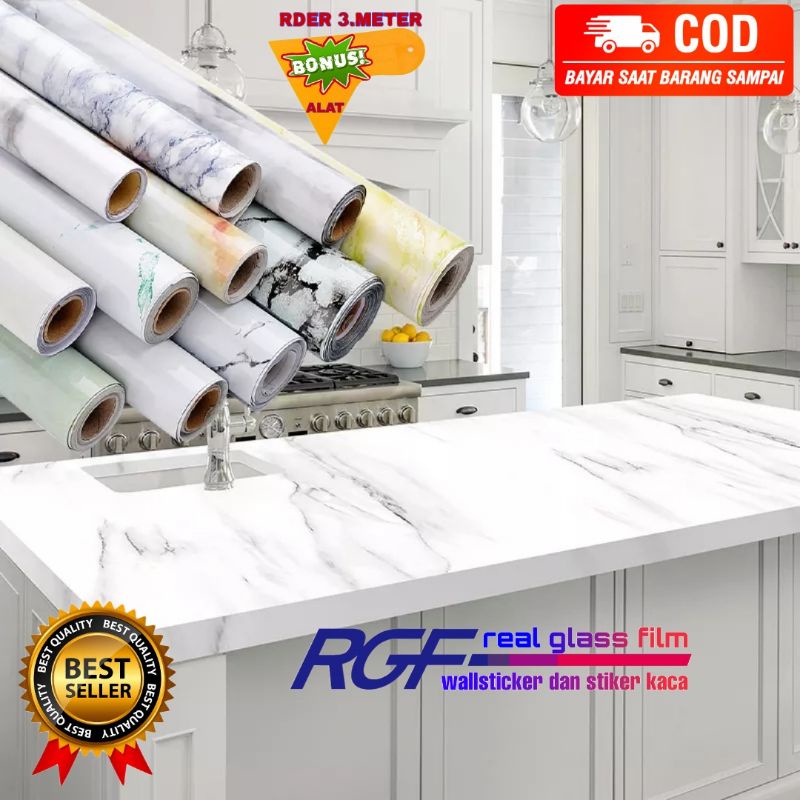 Wall stiker Lemari Kayu Furniture Meja Kayu Kompor Dapur Anti Minyak Dan Panas wallpaper Stiker Dapu