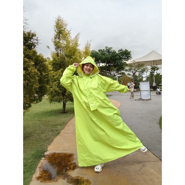 Jas Hujan Gamis Big Size Jumbo Raincoat Ponco Motor