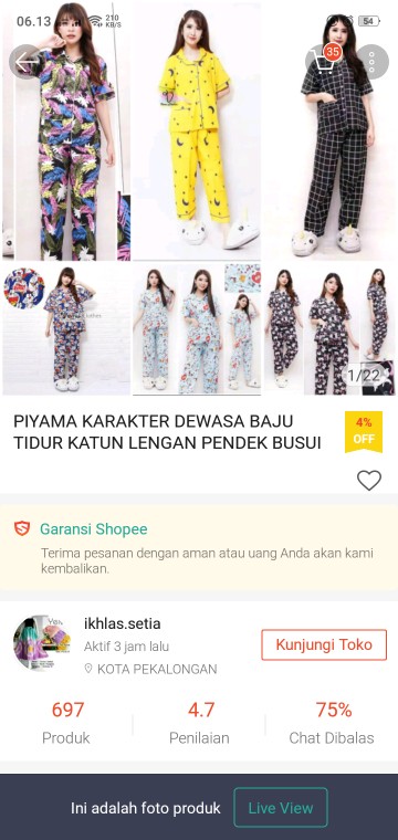 Long Dress Hitam Putih Gamis Muslim Fashion Tangan Panjang Jumbo Wanita Batik  Kekinian