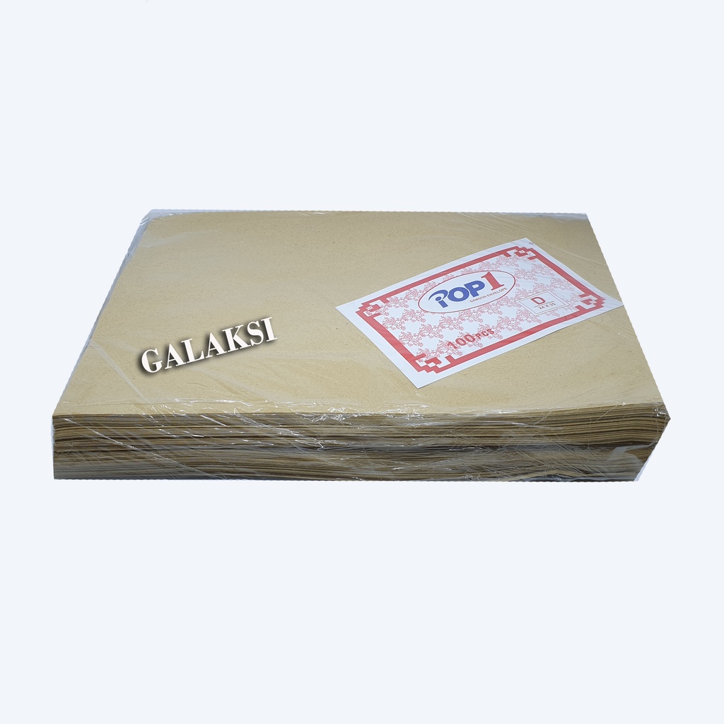 

AMPLOP COKLAT SAMSON D 24 X35 CM (100 LBR)