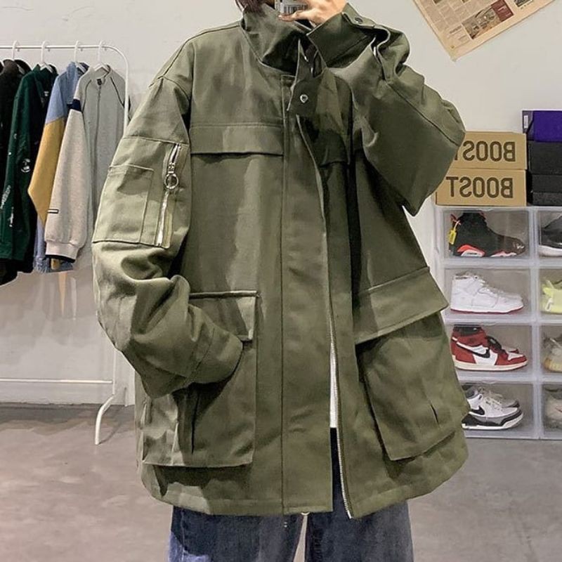 jaket outerwear jas blazer pria cowo korea ulzzang murah