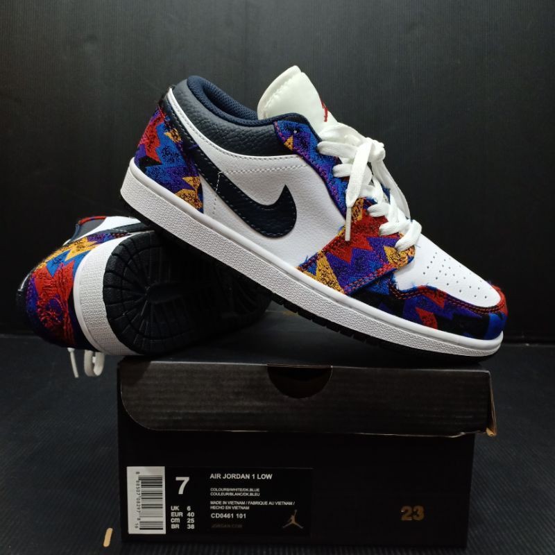 Sepatu Nike air Jordan 1 Low Nothing But Net