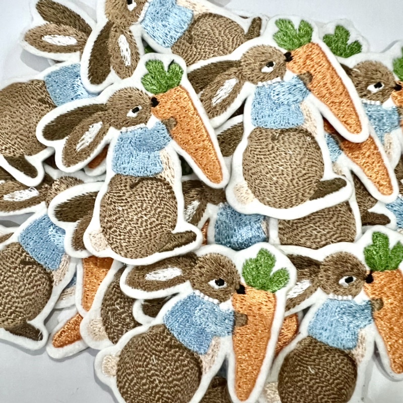 Patch Bordir Peter Rabbit