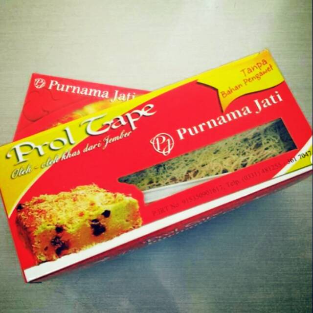 Prol tape purnama jati asli jember tanpa bahan pengawet (best seller)