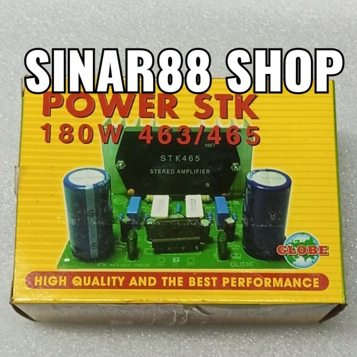 Berkualitas Kit Power Amplifier Stk 463/465 Stereo Sale