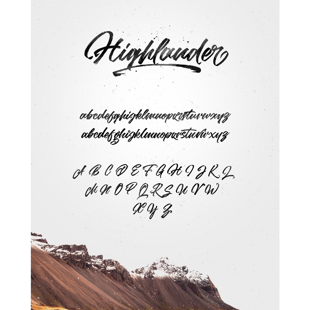 Gumroad Highlander Script - Font