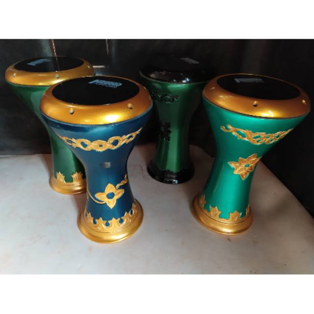 Darbuka kayu ukir