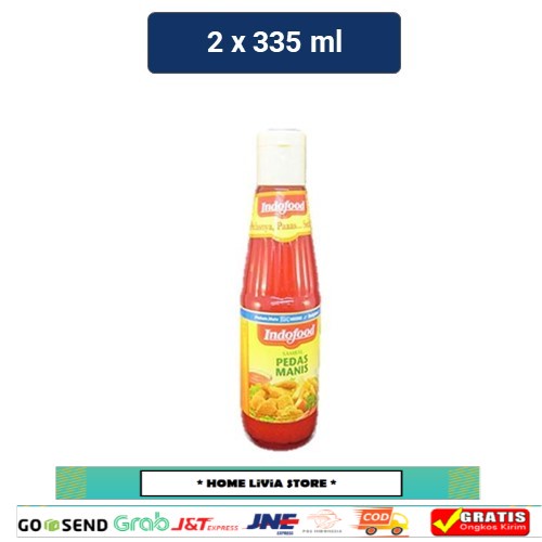 

Indofood Sambal Pedas Manis Botol Besar 2 x 335 mL
