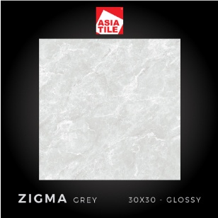 ZIGMA GREY GLOSSY UK.30X30 DINDING LANTAI KERAMIK ASIA TILE