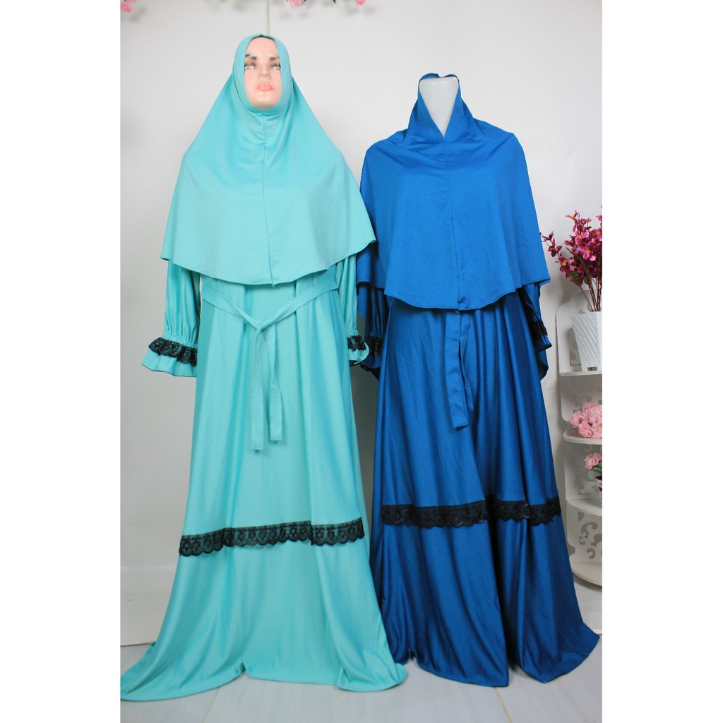 GAMIS ANAK TANGGUNG SD SMP set khimar anak tanggung perempuan khadziya stella