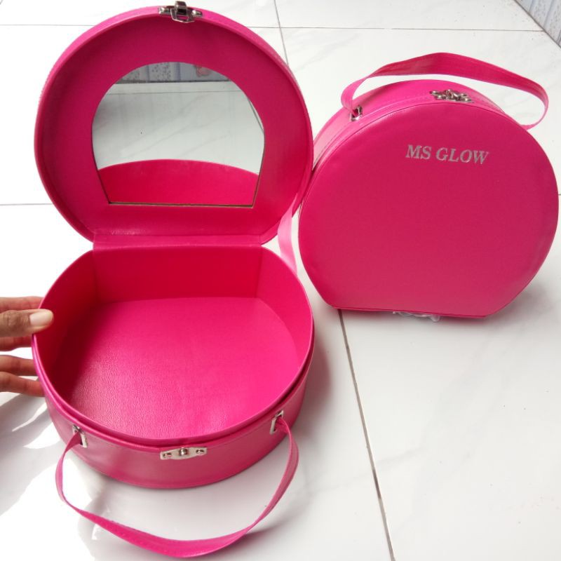 Box Kosmetik MS Glow Bulat 22cm