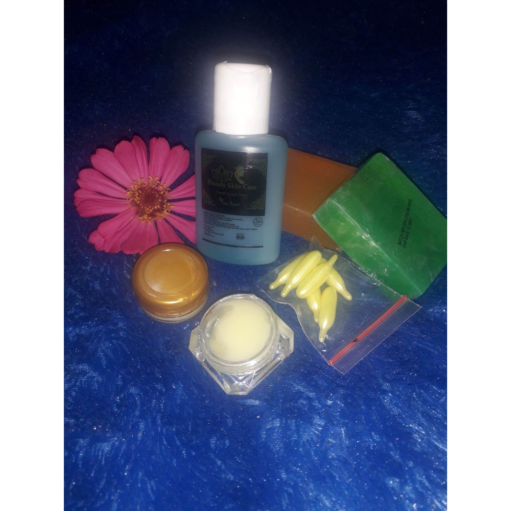 satu paket toner rs beauty skin biru extra dosting 30 ml