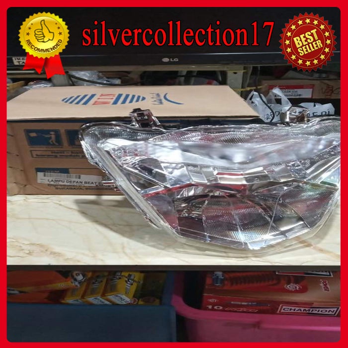 Murah REFLEKTOR LAMPU DEPAN DPN BEAT FI ESP 2016 ASLI ORI WIN Elegan
