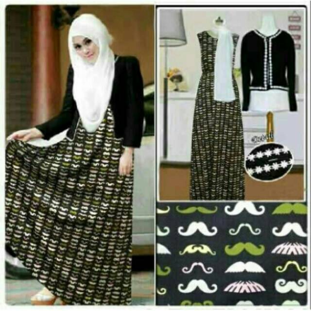 08982 Anisa Set Maxy / Baju muslim / Hijab / Maxi / Dress