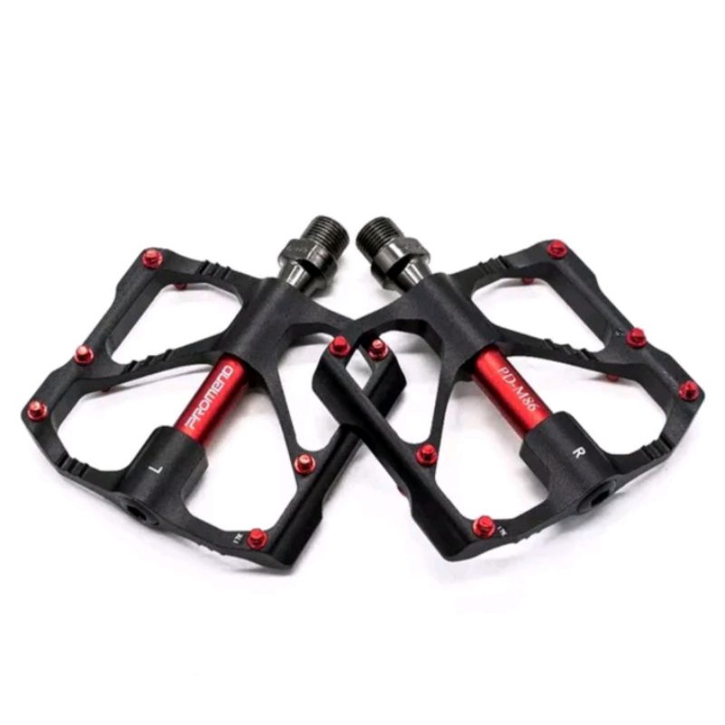 Promend PD-M86 Pedal Bearing Ultralight Pedal Sepeda Hitam