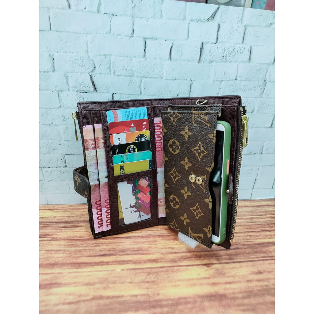 Dompet HP Multy Fungsi Terbaru Kombinasi 2 Reslt  S100 Import Kwalitas Super