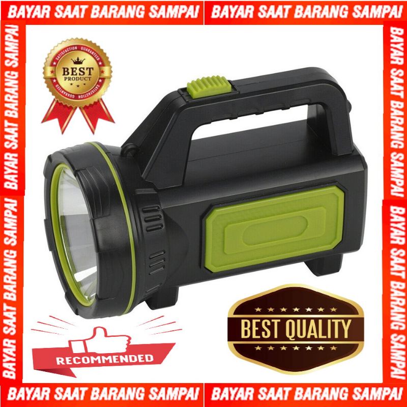 Senter LED Super Terang Jarak Jauh Dual Xenon LED Original Bisa COD