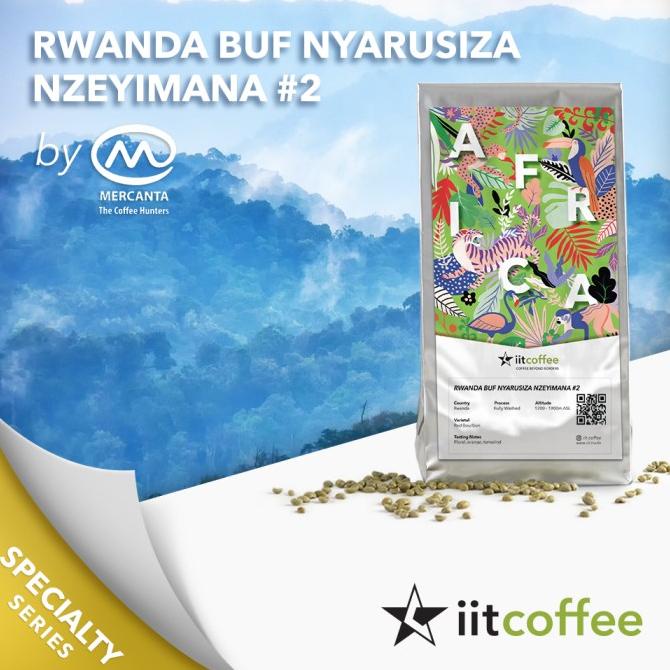 

Arabica Green Beans - Rwanda Buf Nyarusiza Nzeyimana #2 - 1Kg