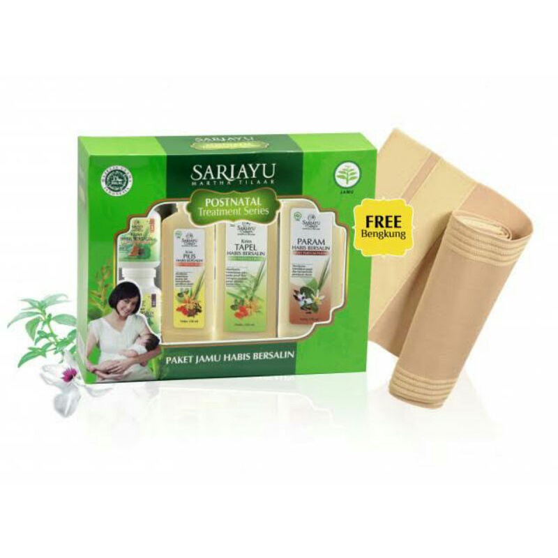 SariayuHabisBersalinSetFreeBengkung/jamu habis bersalin/postnatal