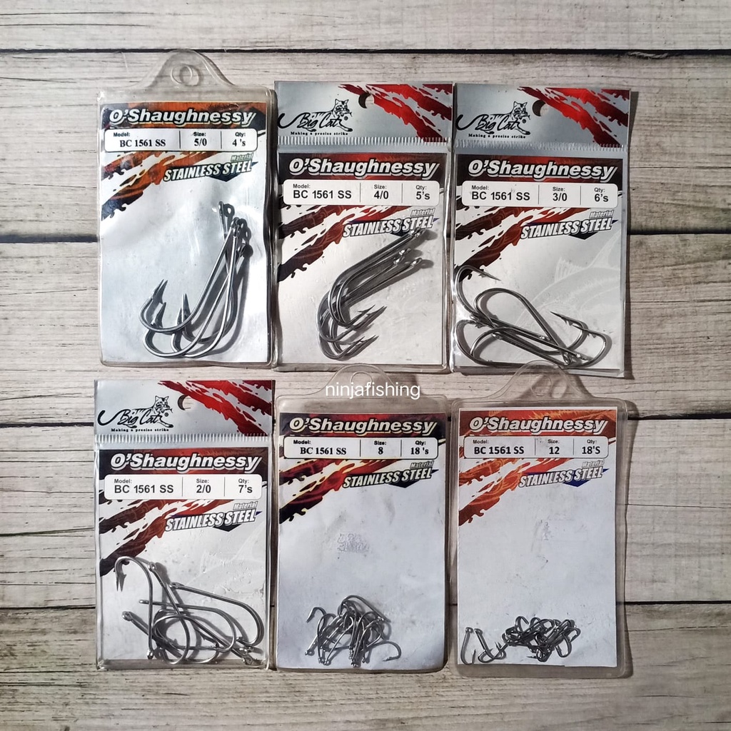 KAIL PANCING STAINLESS BIG CAT O'SHAUGHNESSY | KAIL BEAK HOOK STAINLESS