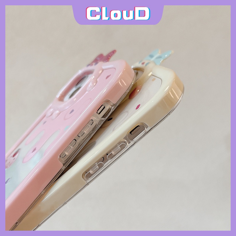 Soft Case Desain Es Krim 3D Untuk OPPO A15 A3s A5s A12 A7 A95 A77s A74 A76 A96 A53 A54 A1K A33 A15S A54 A57 2022 A9 A5 A16K A5 A16 A35 A16 A16 A35 A16 A16 A2 Az A16s A5s A5 Cover Pelindung Bahan TPU