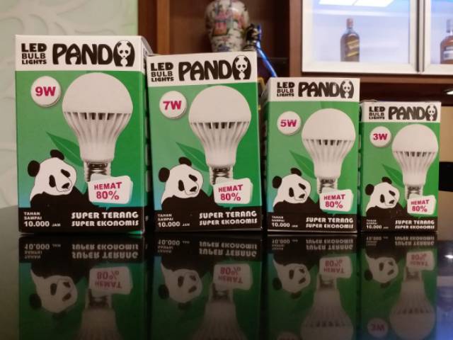 Lampu LED 1 set isi 4 (3,5,7,9 watt)